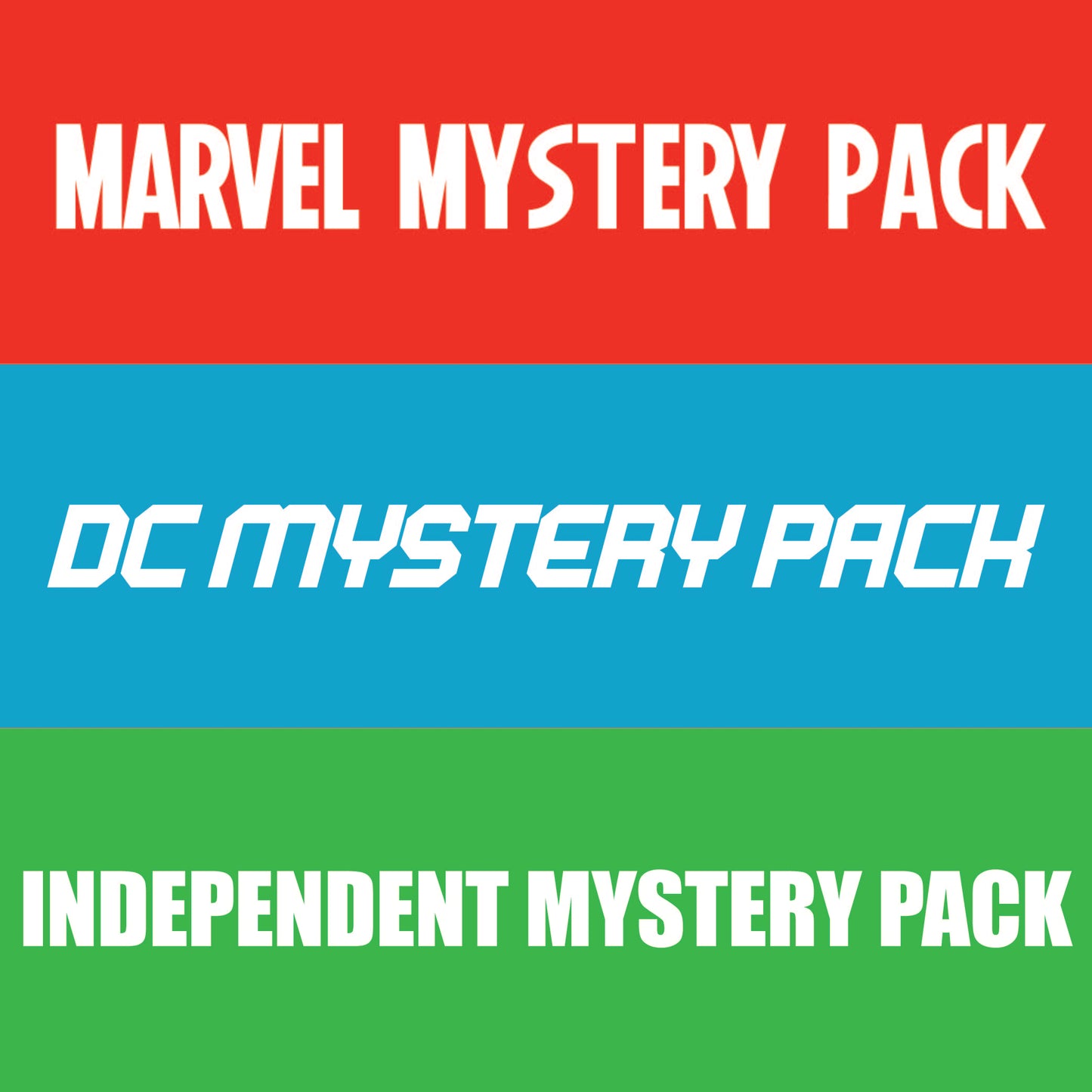 5 Comic Mystery Pack