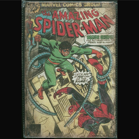 Vintage Marvel Tin Sign Amazing Spider-Man #157