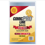 Comic Book Bags - Comic Pro Line 100 Count CCT
