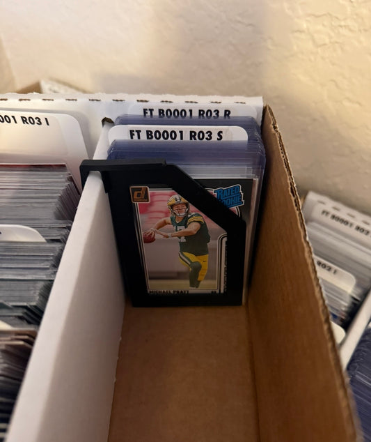 Trading Card Box Supports - Keep Your Cards Upright