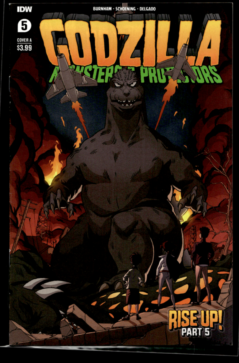 Godzilla Monsters & Protectors #5 IDW Comics Cover A Modern Age0