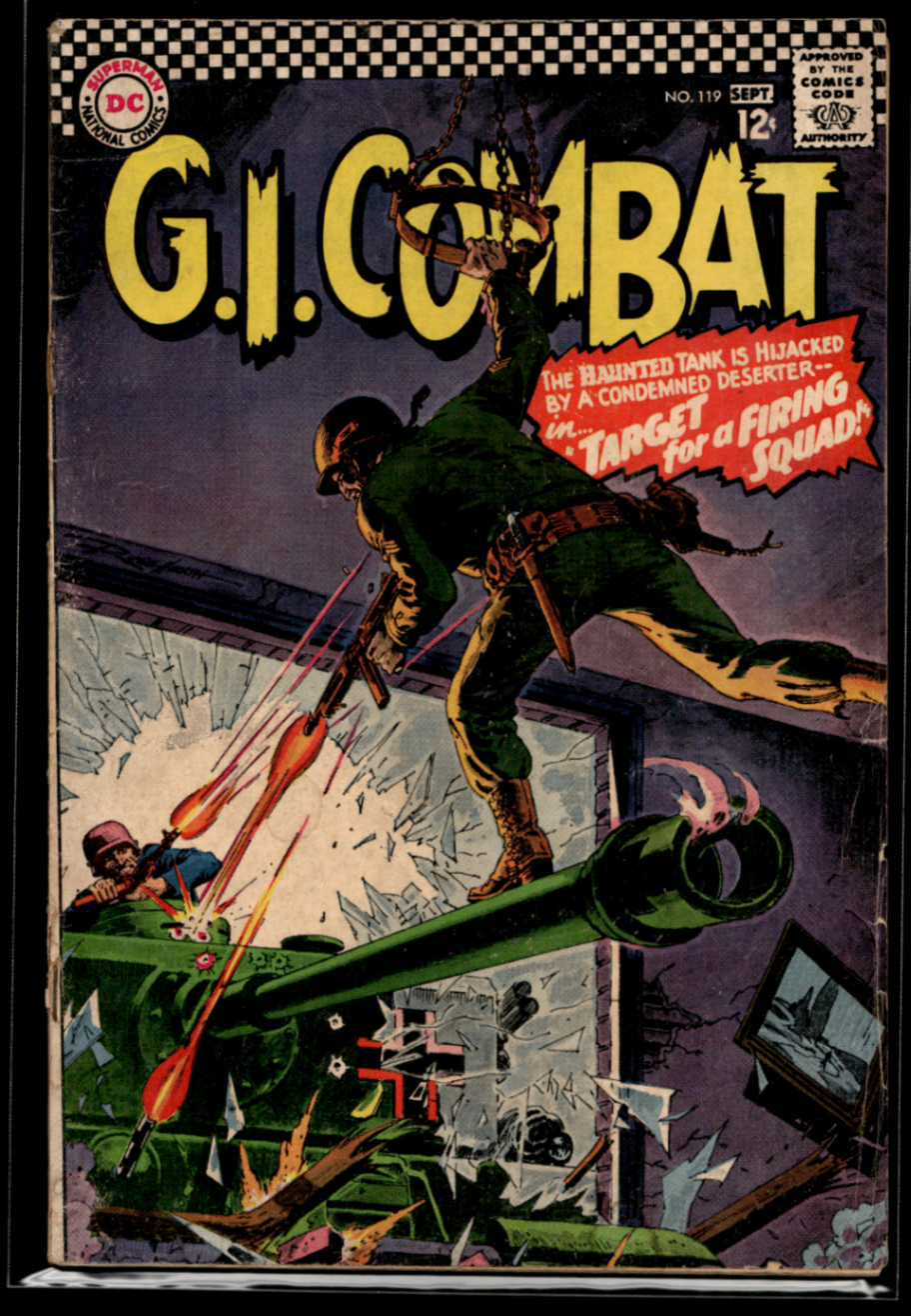 G.I. Combat #119 DC Comics Silver Age War Comic 19660
