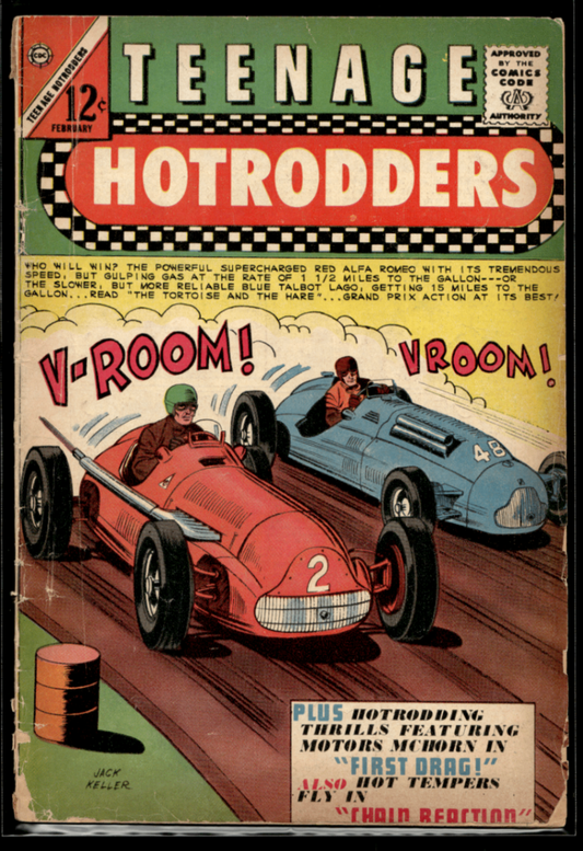Teenage Hotrodders DC Comics Jack Keller 1962 Silver Age0