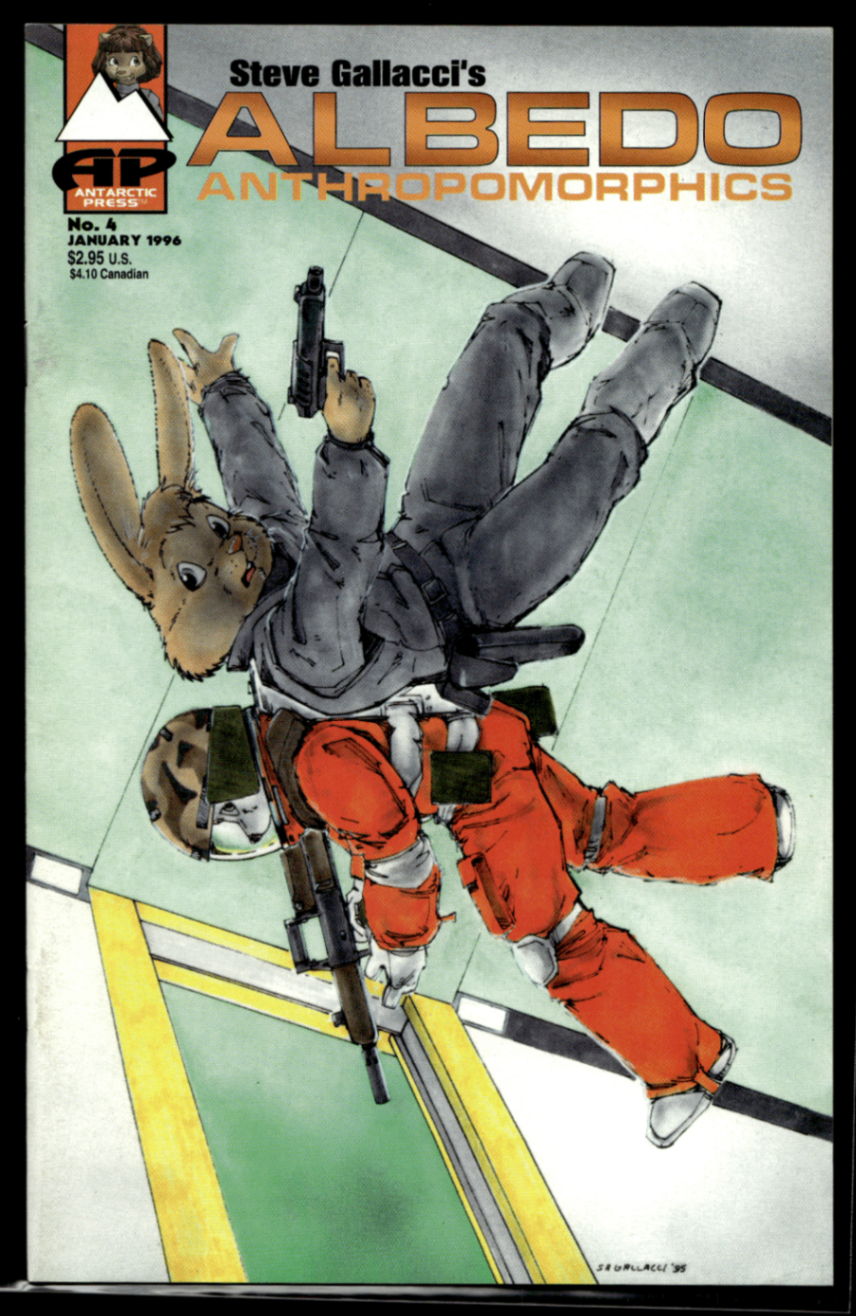 Albedo Anthropomorphics #4 Antarctic Press Steve Gallacci 19960