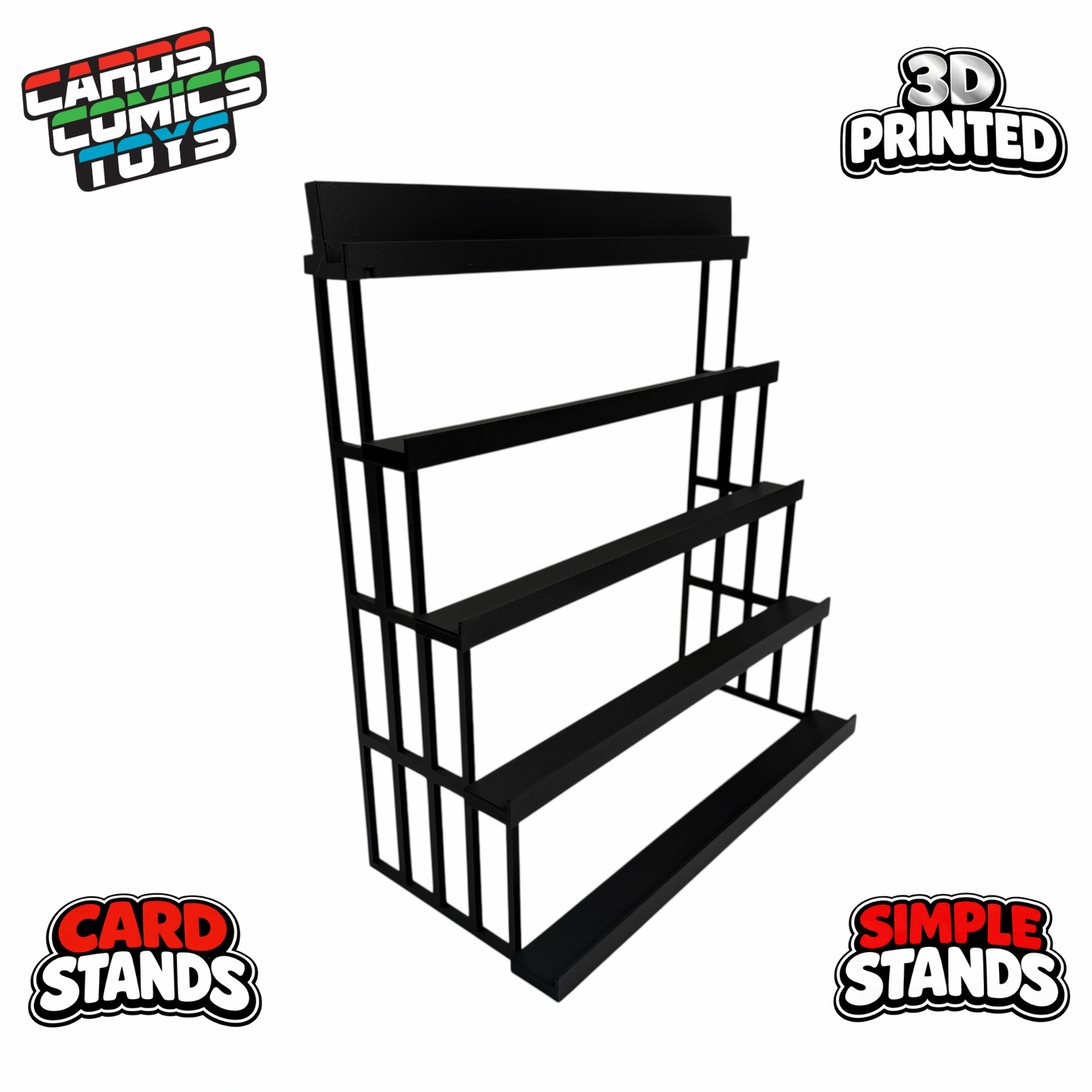 Multi-Tier Trading Card Simple Stand