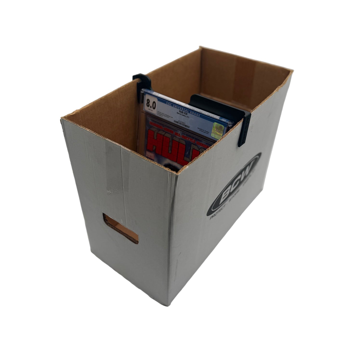 Comic Stopper - Comic Box Support, Keep Your Comics Upright!