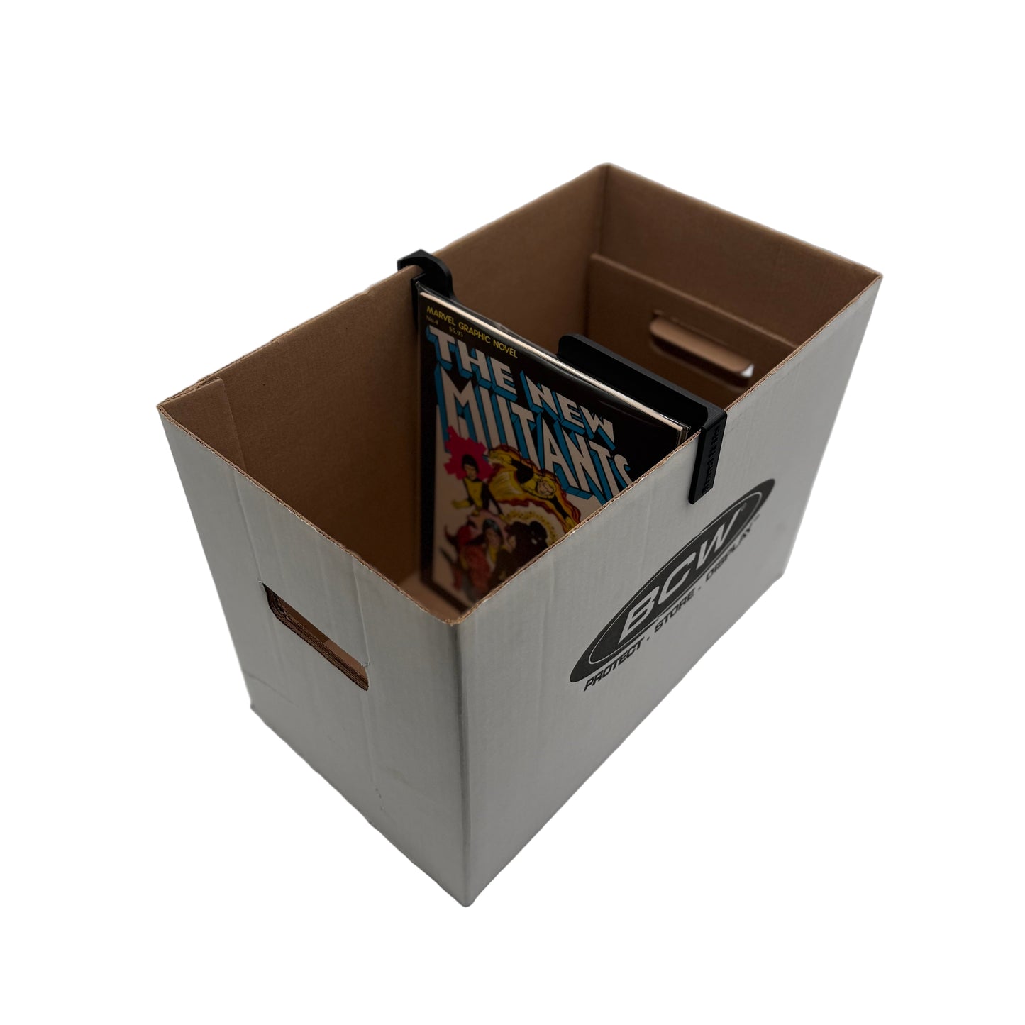 Comic Stopper - Comic Box Support, Keep Your Comics Upright!