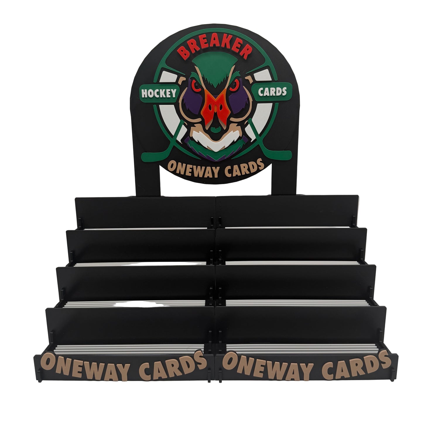 Deluxe 4-Tier Card Stand - Double Width