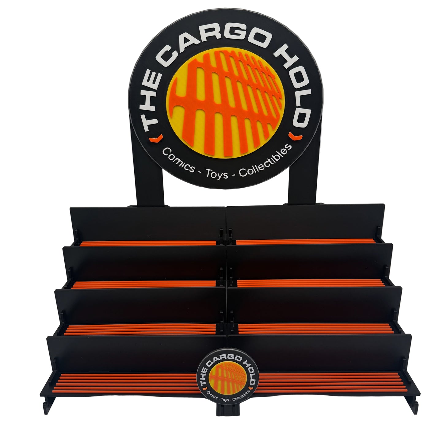 Deluxe 4-Tier Card Stand - Double Width