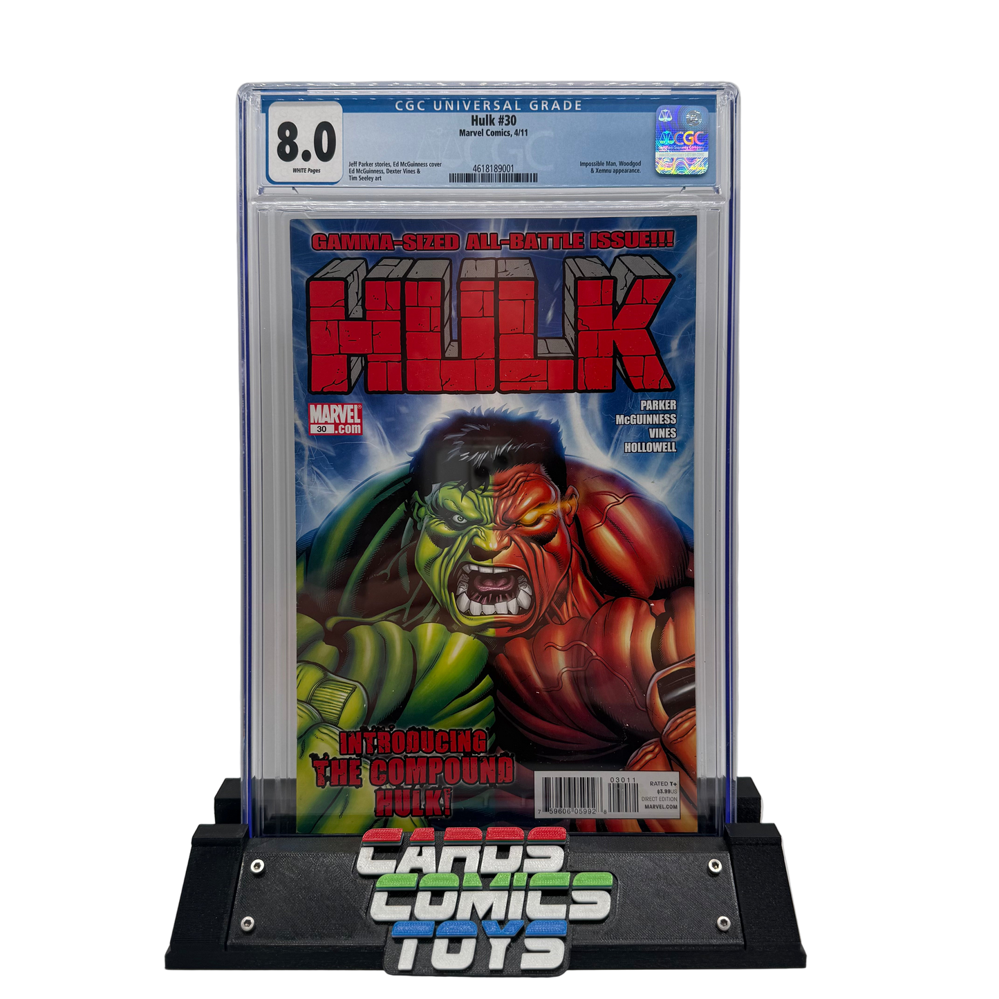 Comic Book Stand - Raw or Graded! Customize With Your Brand or Logo!