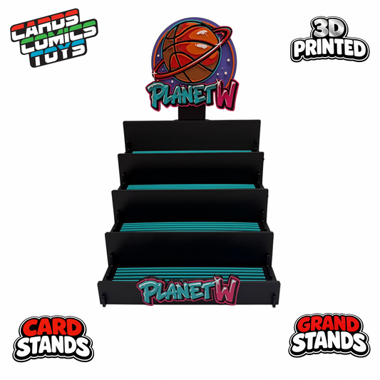 Multi-Tier Trading Card Grandstand
