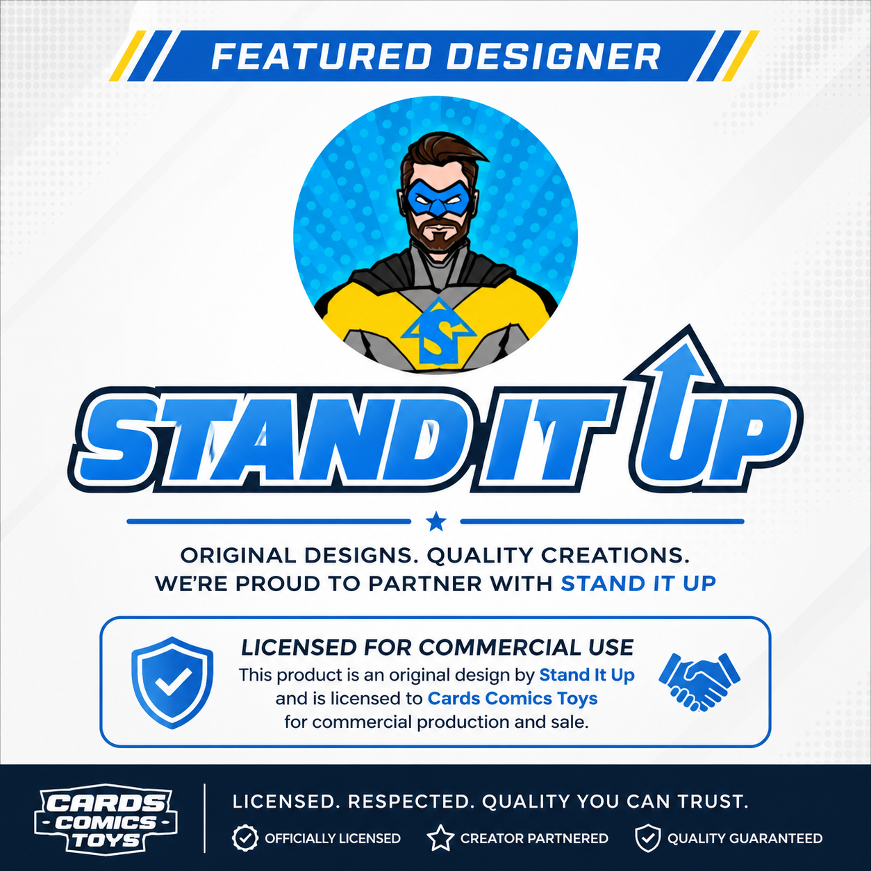 Comic Stopper - Comic Box Support, Keep Your Comics Upright!