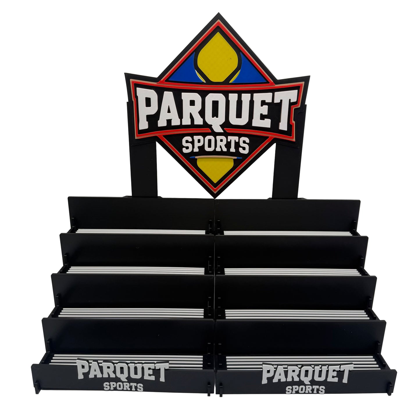 Deluxe 4-Tier Card Stand - Double Width