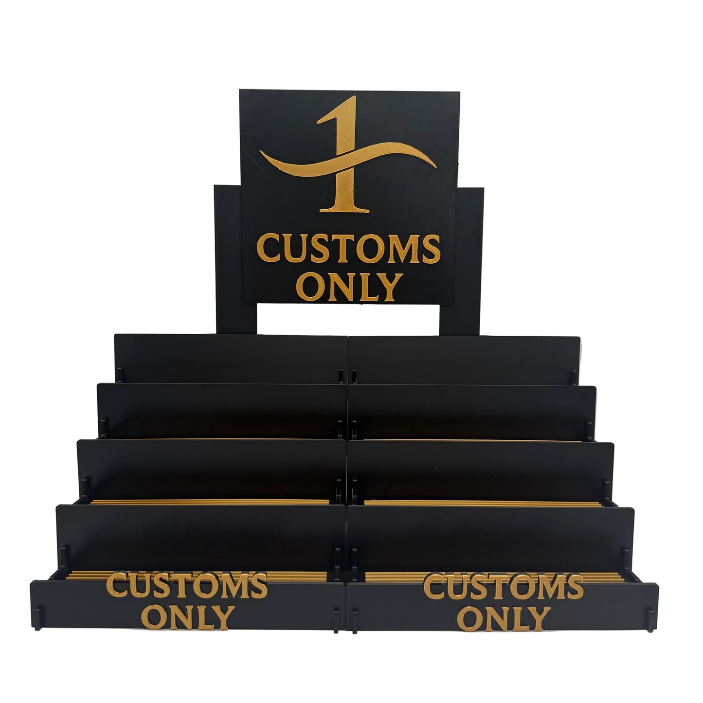Deluxe 4-Tier Card Stand - Double Width