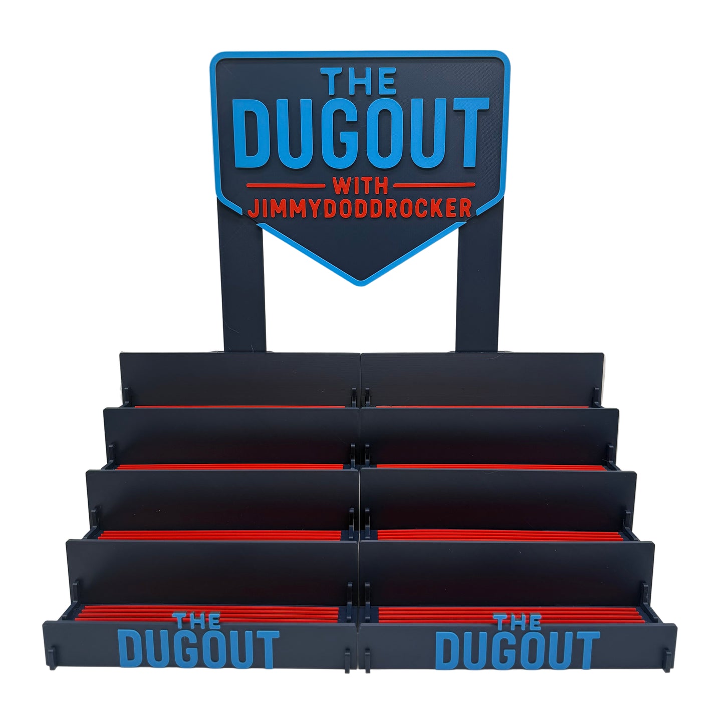 Deluxe 4-Tier Card Stand - Double Width