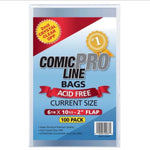 Comic Book Bags - Comic Pro Line 100 Count CCT