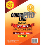 Comic Book Bags - Comic Pro Line 100 Count CCT